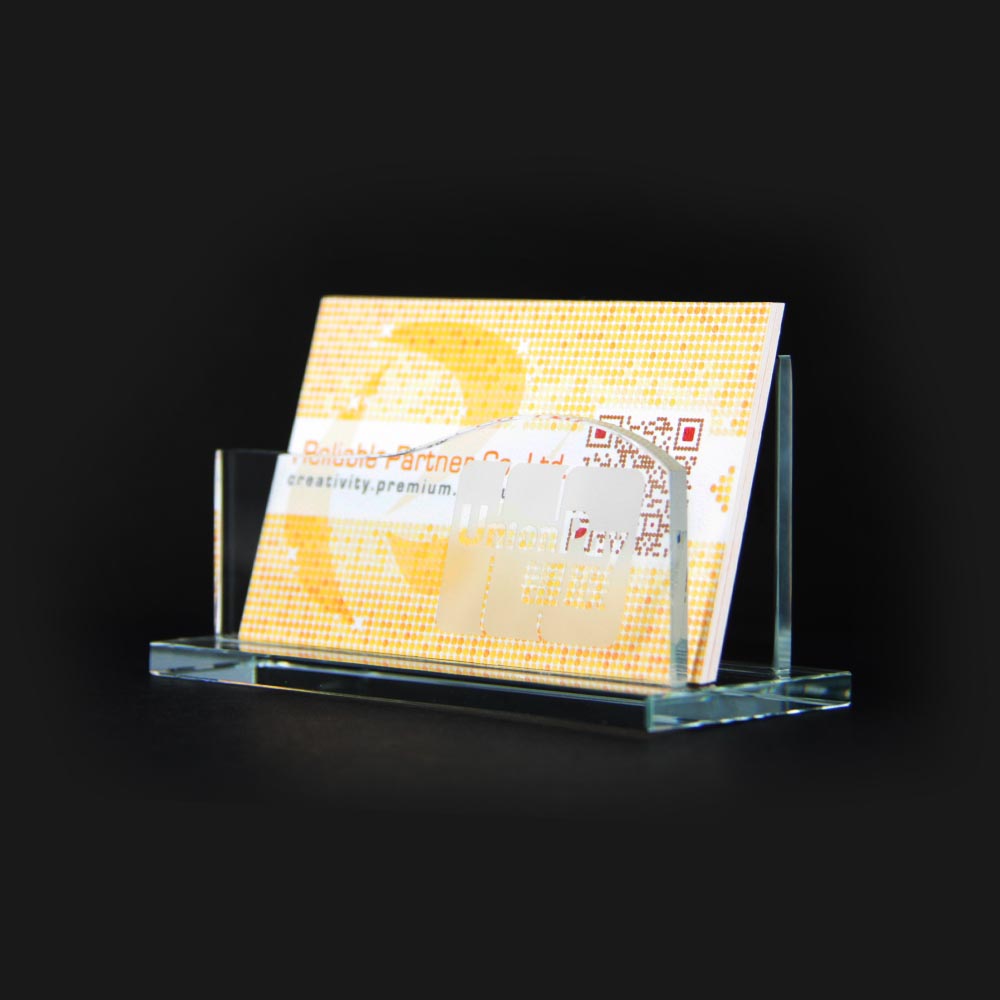 Crystal Name Card Holder